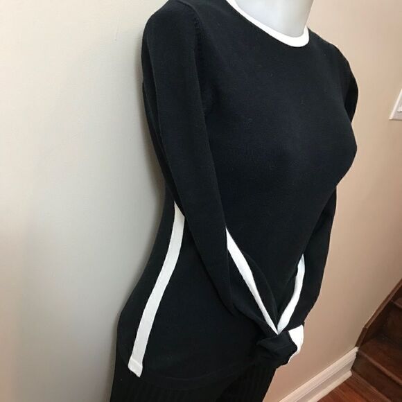 𝅺knit sweater with cable trim detail 💚 - Picture 7 of 11